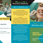 FOOTHILL DENTAL BROCHURE